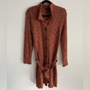 BCBG Maxazria Crochet Sweater